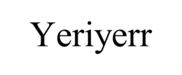 YERIYERR trademark
