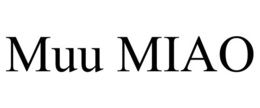 MUU MIAO trademark