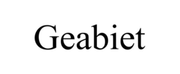 GEABIET trademark