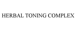 HERBAL TONING COMPLEX trademark