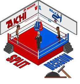SPLIT DECISION AKHI TV MATADOR VS. BULLS trademark