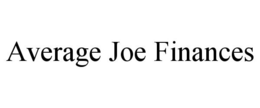 AVERAGE JOE FINANCES trademark