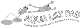 AQUA LILY PAD FLOATING FOAM FUN FOR WATER RECREATION & RELAXING trademark