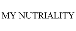 MY NUTRIALITY trademark