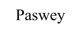 PASWEY trademark