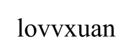 LOVVXUAN trademark