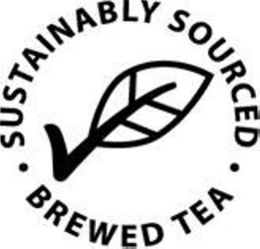 SUSTAINABLY SOURCED BREWED TEA trademark