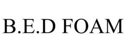 B.E.D FOAM trademark