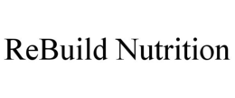 REBUILD NUTRITION trademark