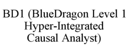 BD1 (BLUEDRAGON LEVEL 1 HYPER-INTEGRATED CAUSAL ANALYST) trademark