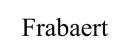 FRABAERT trademark