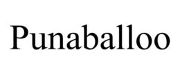 PUNABALLOO trademark
