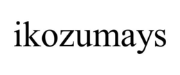 IKOZUMAYS trademark