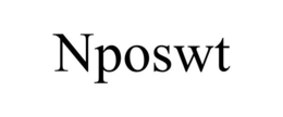 NPOSWT trademark