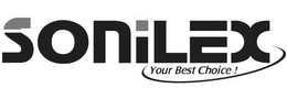 SONILEX YOUR BEST CHOICE! trademark