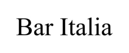 BAR ITALIA trademark