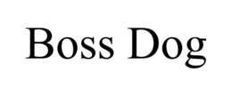 BOSS DOG trademark