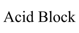 ACID BLOCK trademark