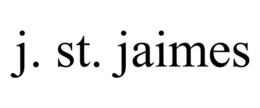 J. ST. JAIMES trademark