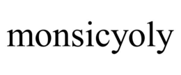 MONSICYOLY trademark