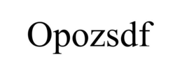 OPOZSDF trademark