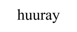 HUURAY trademark