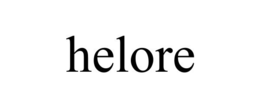 HELORE trademark