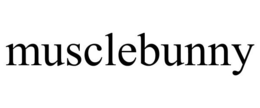 MUSCLEBUNNY trademark