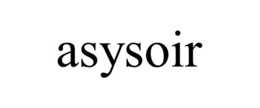 ASYSOIR trademark