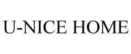 U-NICE HOME trademark