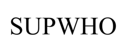 SUPWHO trademark