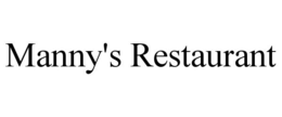 MANNY'S RESTAURANT trademark