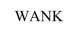 WANK trademark
