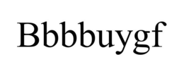 BBBBUYGF trademark