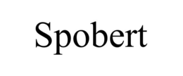 SPOBERT trademark