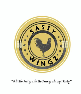 SASSY WINGZ "A LITTLE SASSY, A LITTLE SAUCY, ALWAYS TASTY" trademark