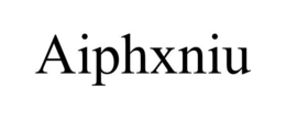AIPHXNIU trademark