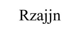 RZAJJN trademark