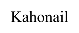 KAHONAIL trademark