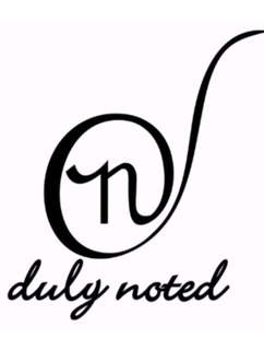 DN DULY NOTED trademark