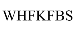 WHFKFBS trademark