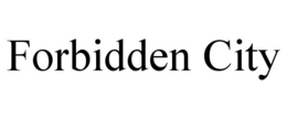 FORBIDDEN CITY trademark
