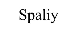 SPALIY trademark