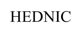 HEDNIC trademark