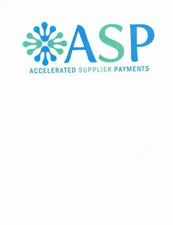 ASP ACCELERATED SUPPLIER PAYMENTS trademark