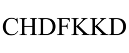 CHDFKKD trademark