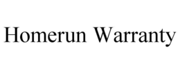 HOMERUN WARRANTY trademark