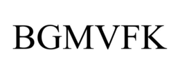 BGMVFK trademark
