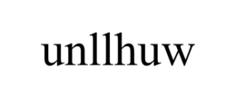 UNLLHUW trademark