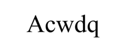 ACWDQ trademark